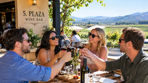 5. Weinbar am Platz ausklingen lassen