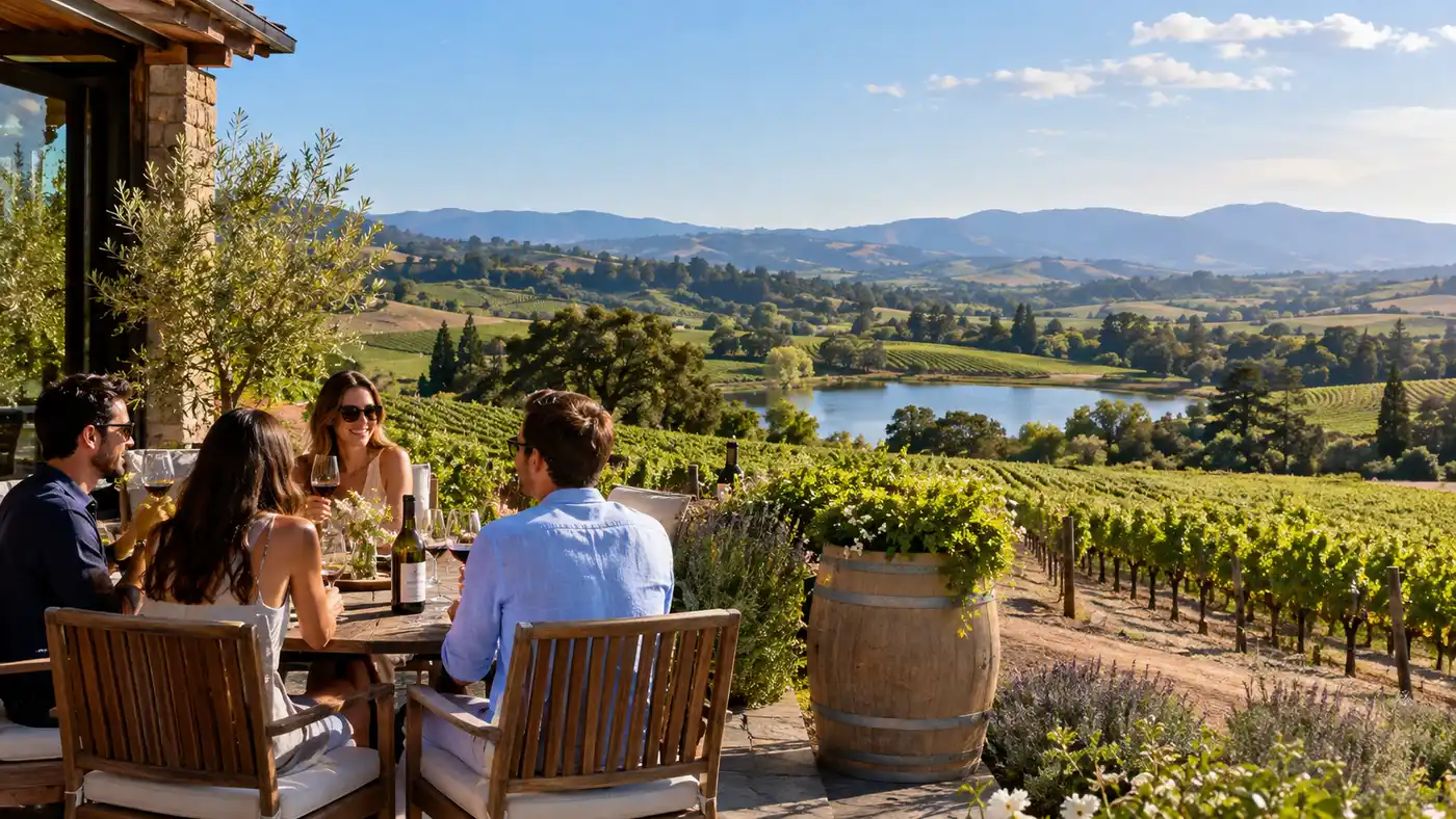 Die schönsten und malerischsten Weingüter in Sonoma mit Aussicht