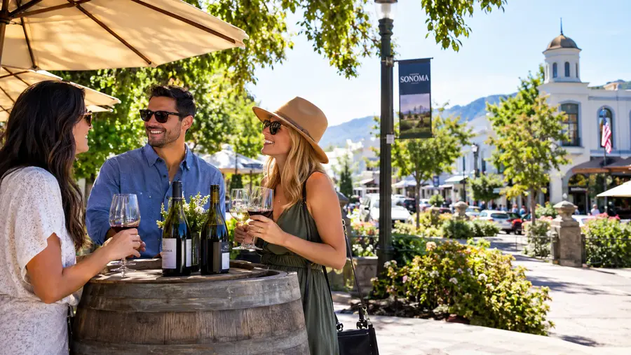 Guía de Salas de Degustación en el Centro de Sonoma y la Plaza