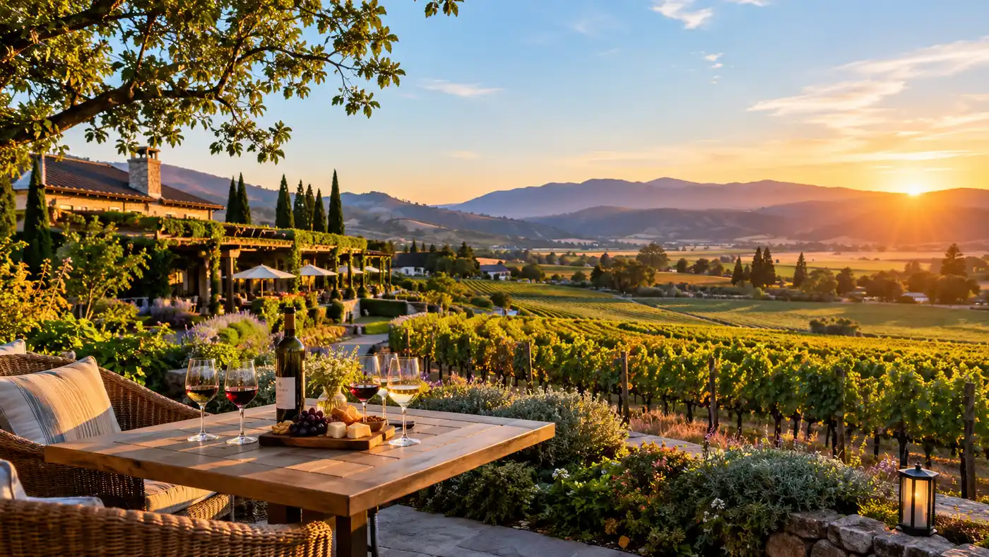 Où loger à Sonoma pour la dégustation de vin : hôtels et hébergements dans les vignobles